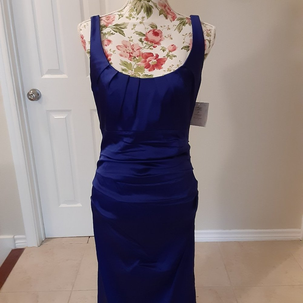 NWT Royal Blue Cocktail Dress - size 10